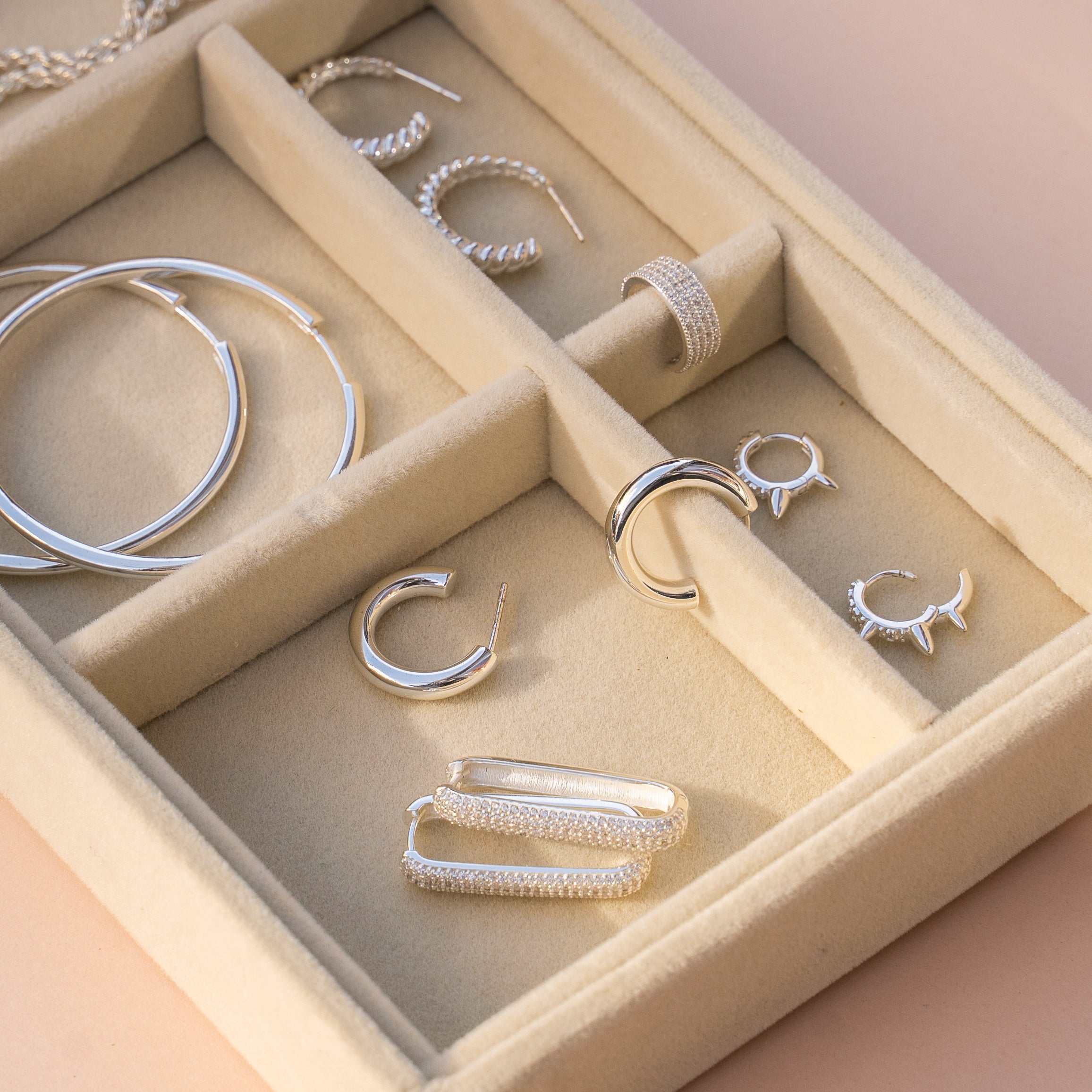 Silver jewelry