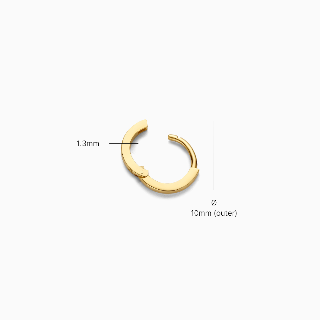 Single Huggie (10mm)