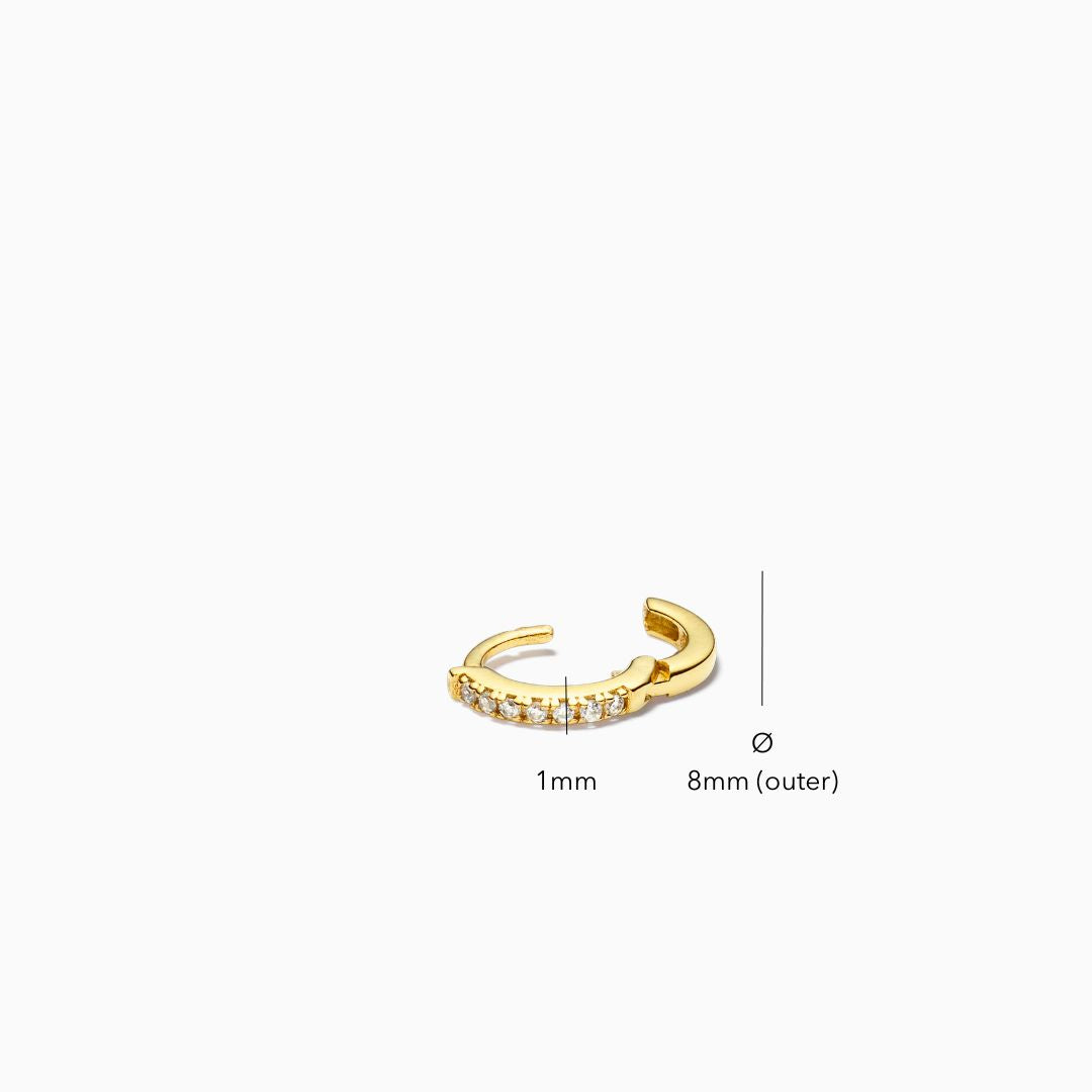 Essential Zirconia Huggies (XS)