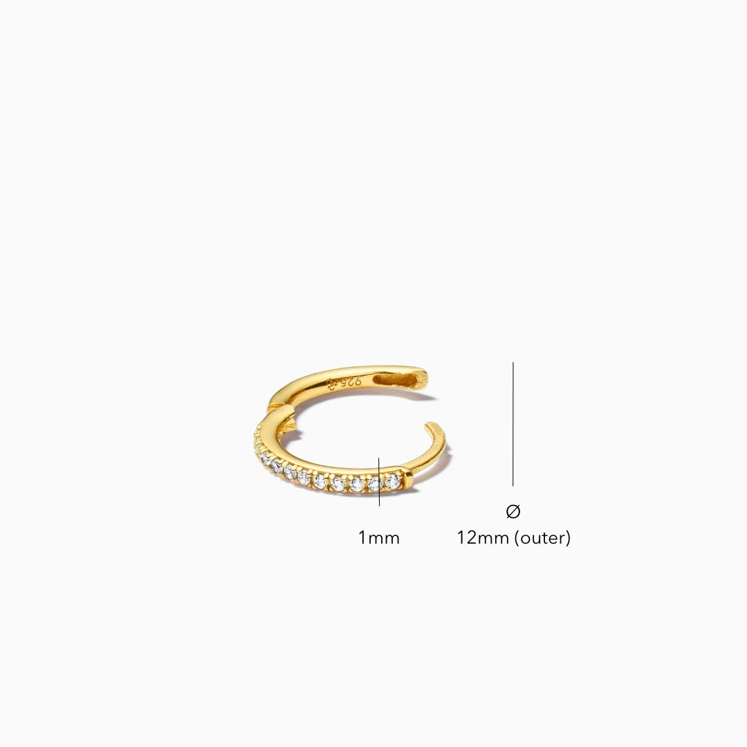 Essential Zirconia Huggies (M)