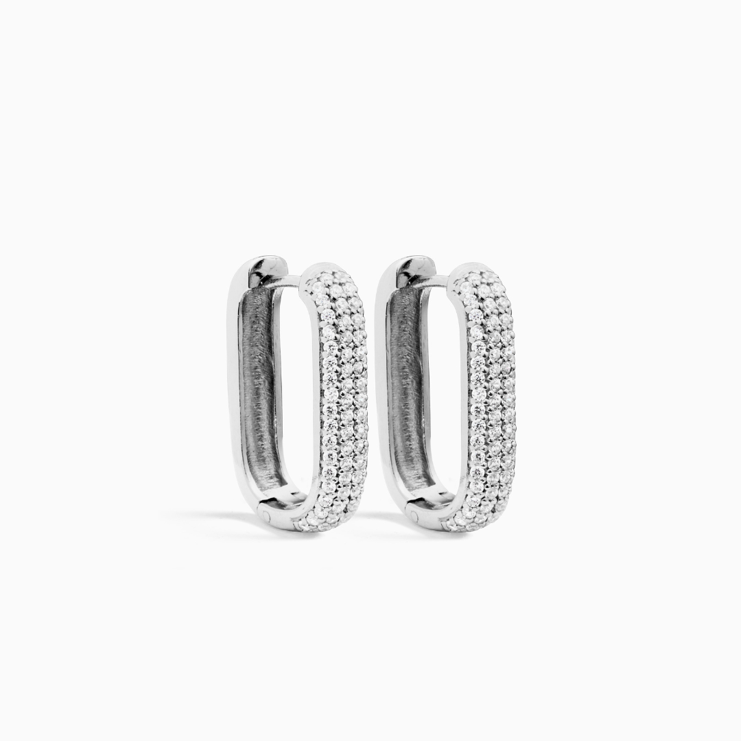 Icon Pavé hoops