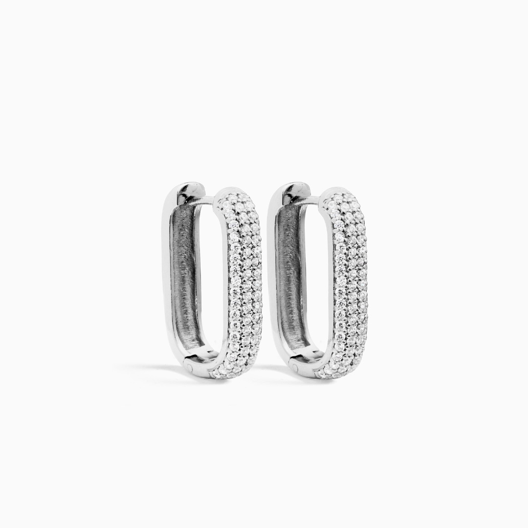 Icon Pavé Hoops