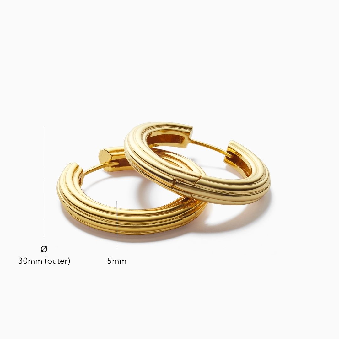 Paloma Statement Hoops