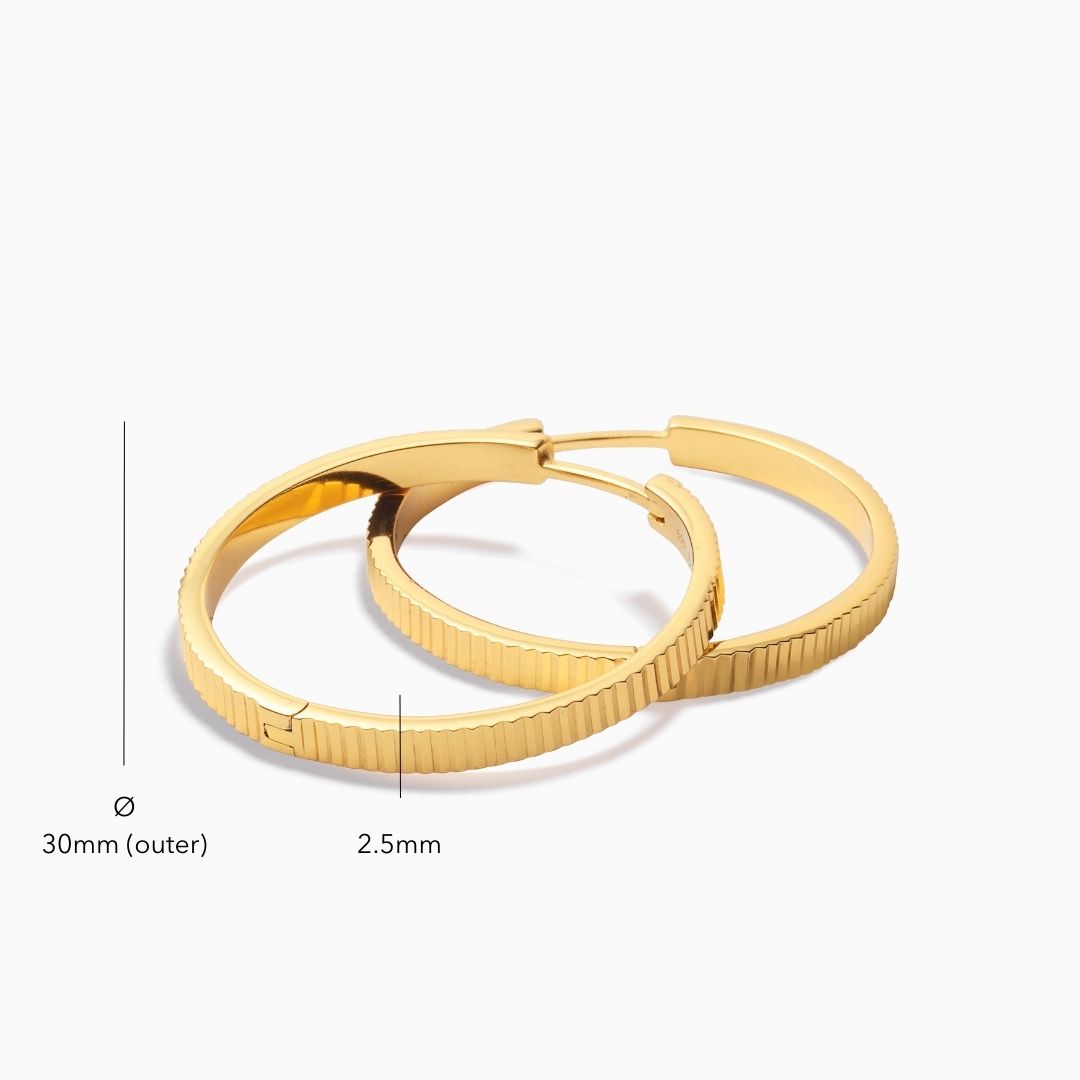Hailey Statement Hoops