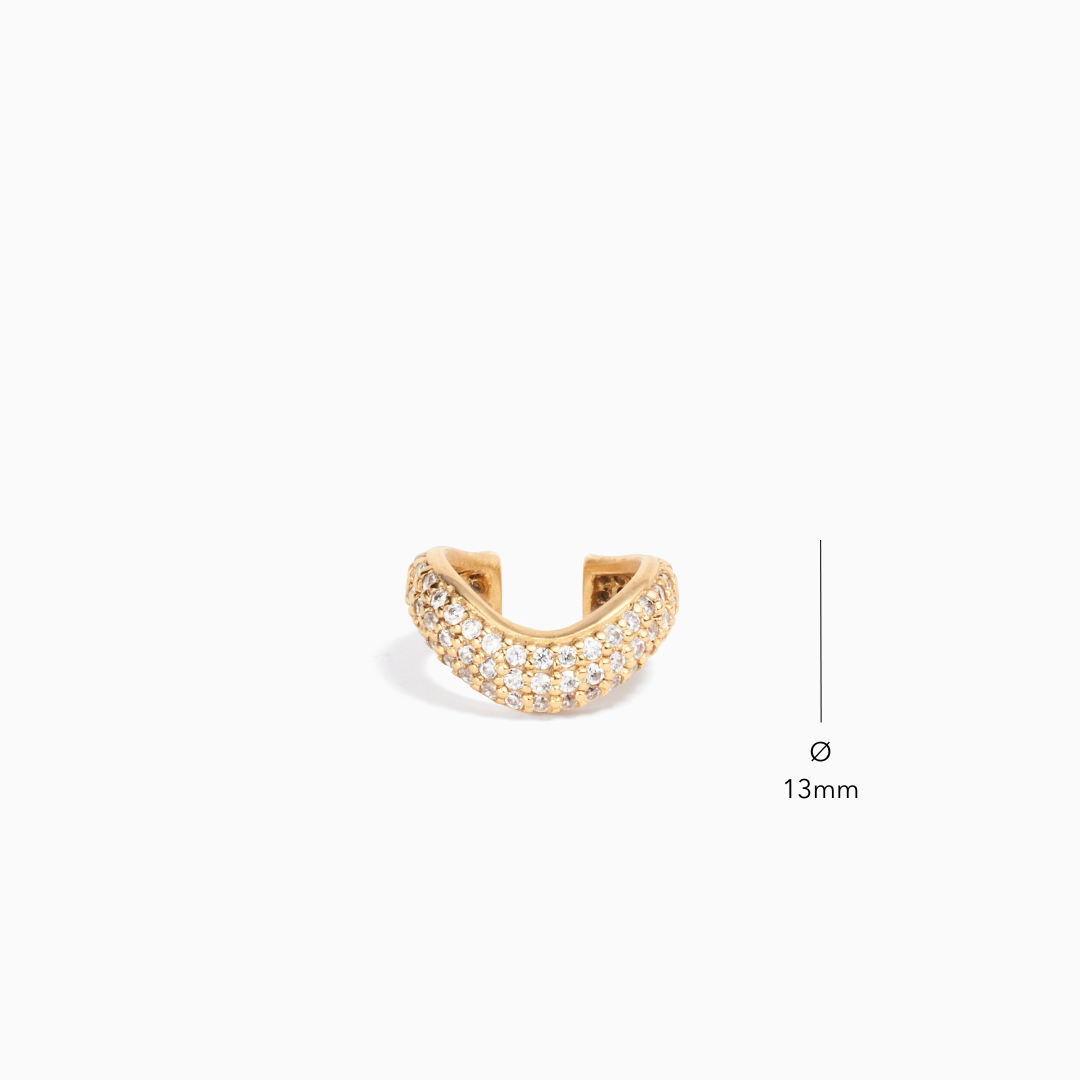 Reggie Pavé Ear Cuff