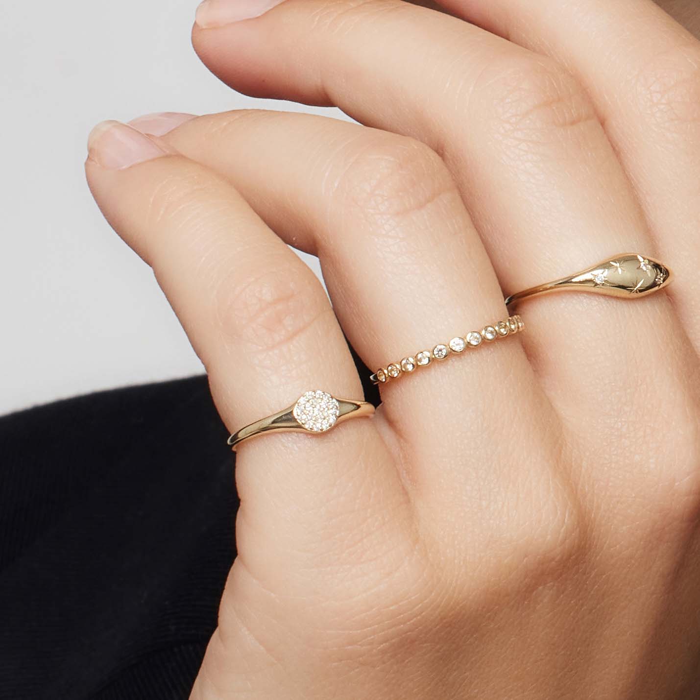 Diamond Signet Ring