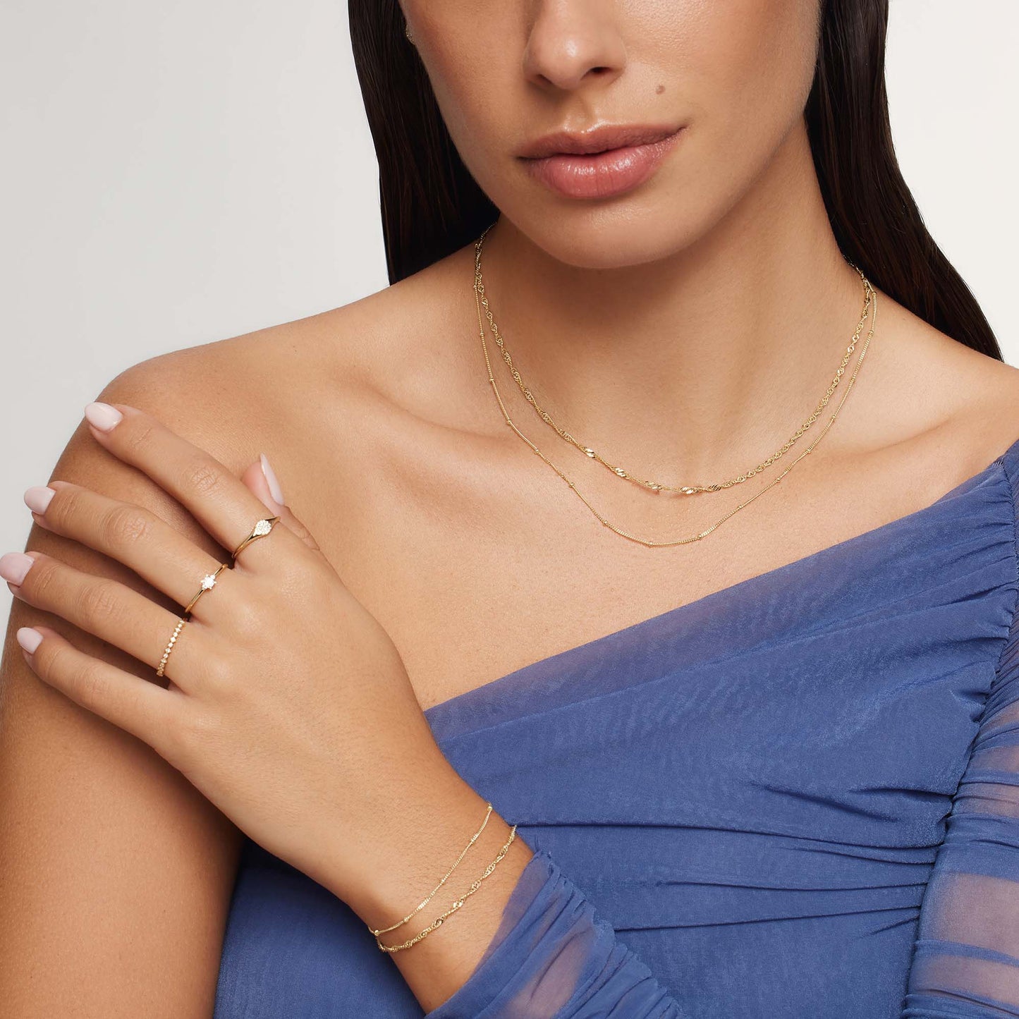 Dotted Chain Necklace