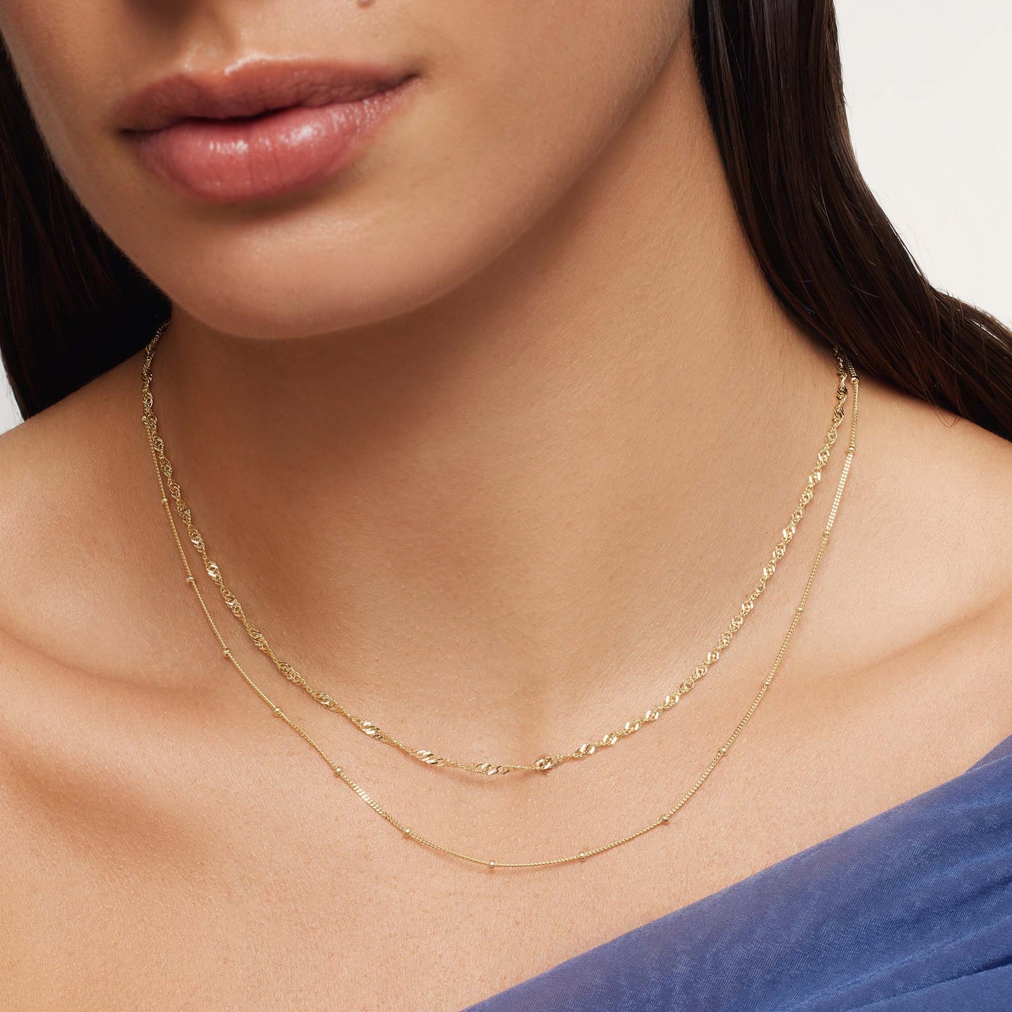 Dotted Chain Necklace
