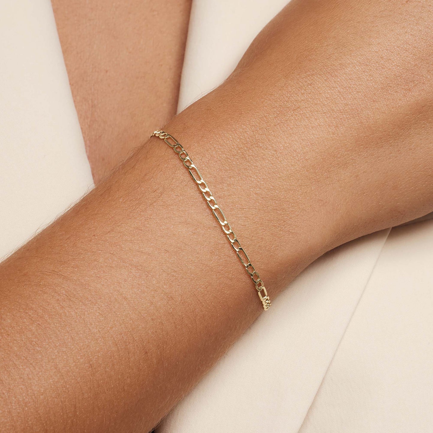 Figaro Chain Bracelet