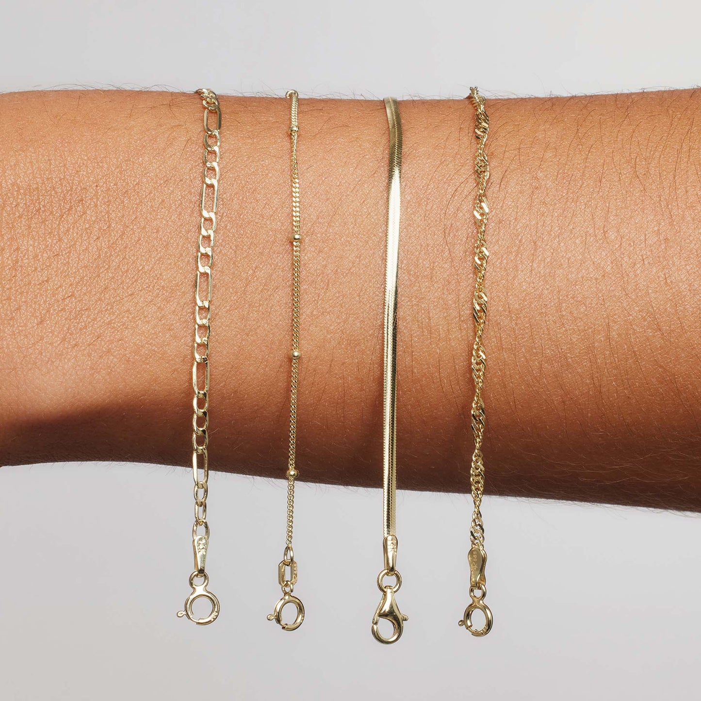 Figaro Chain Bracelet