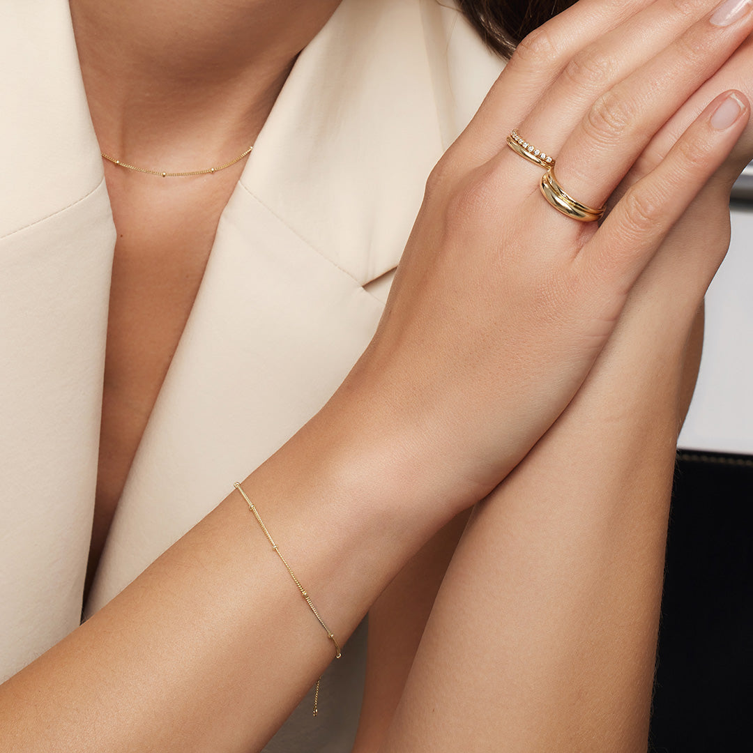 Dotted Chain Bracelet