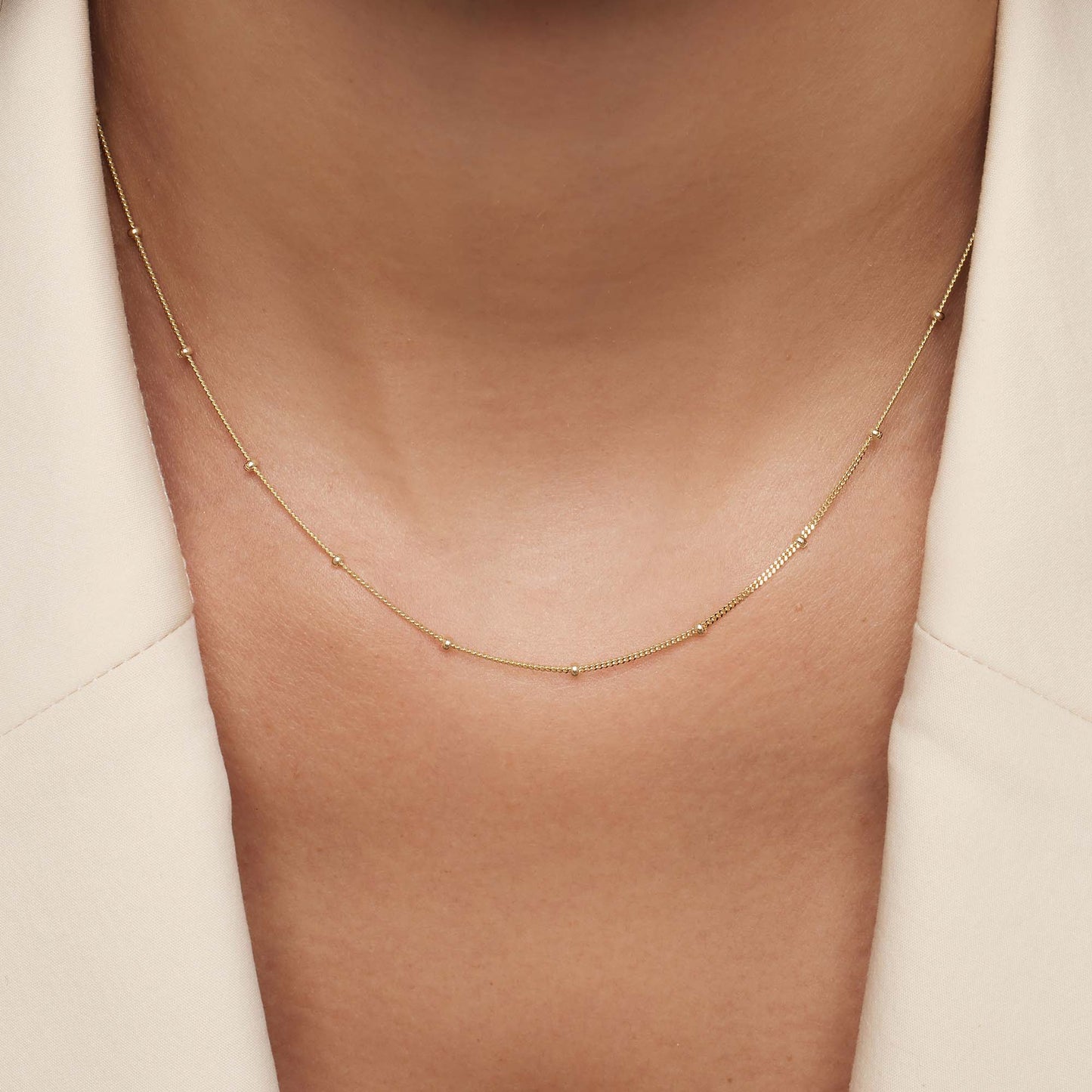 Dotted Chain Necklace