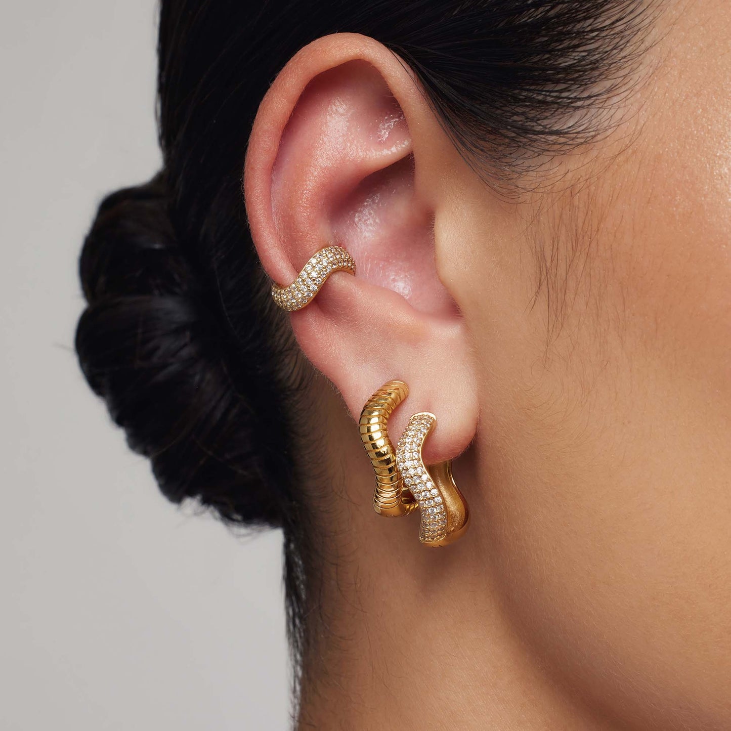 Reggie Pavé Ear Cuff