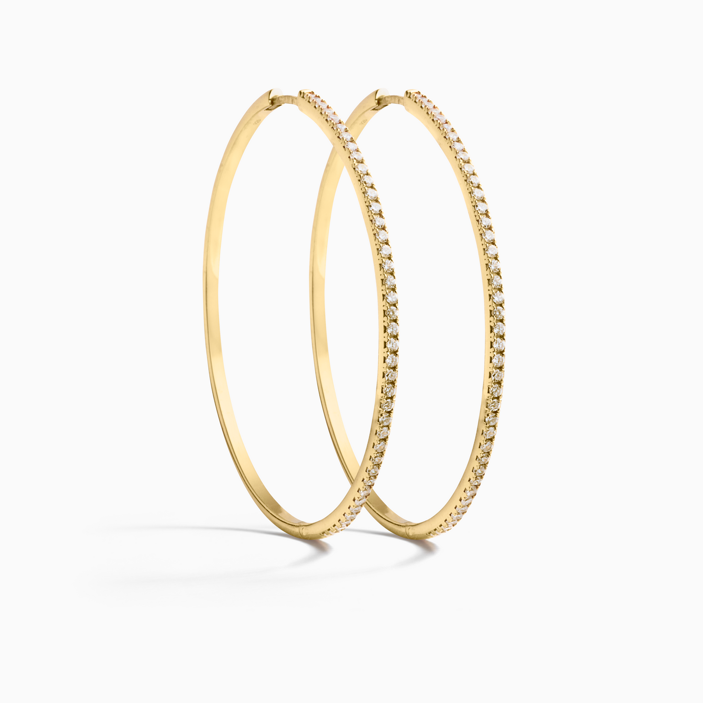 Classic Zirconia Maxi Hoops