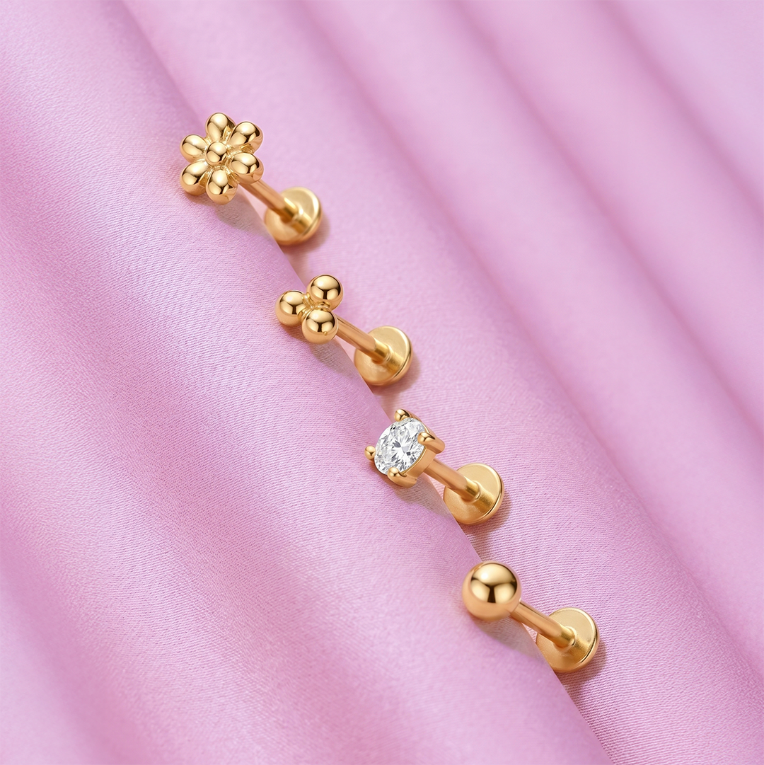 SOLEA Flatback oorbellen: De perfecte basis voor jouw summer ear stack ☀️