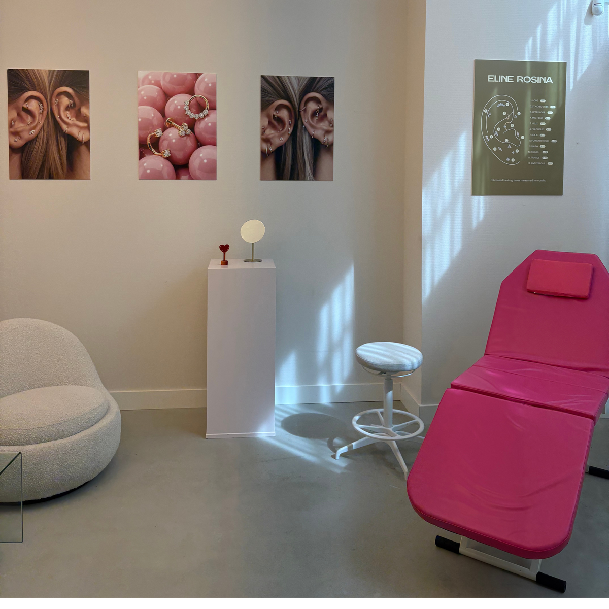 Piercing Pop-Up bij Eline Rosina