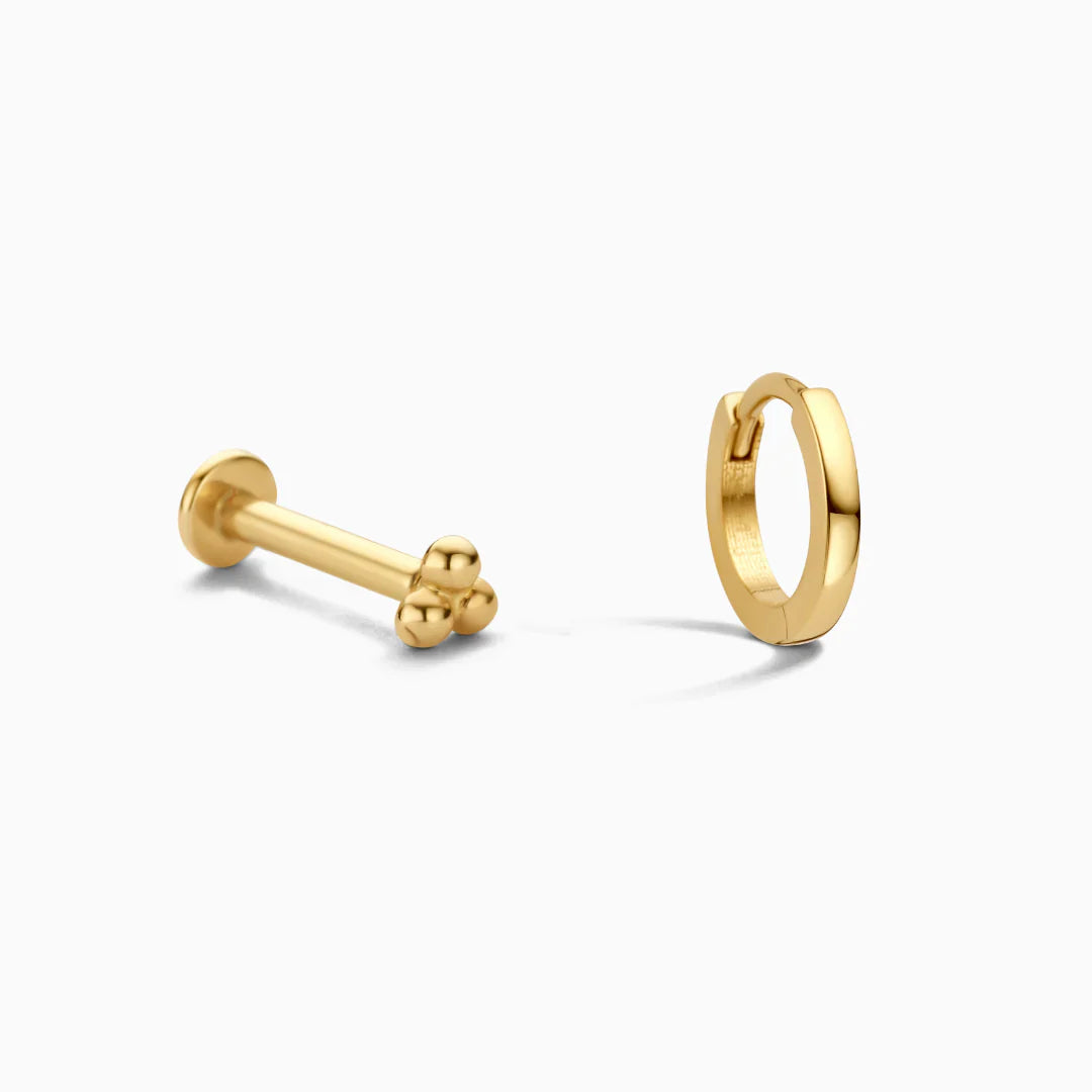 Helix piercings