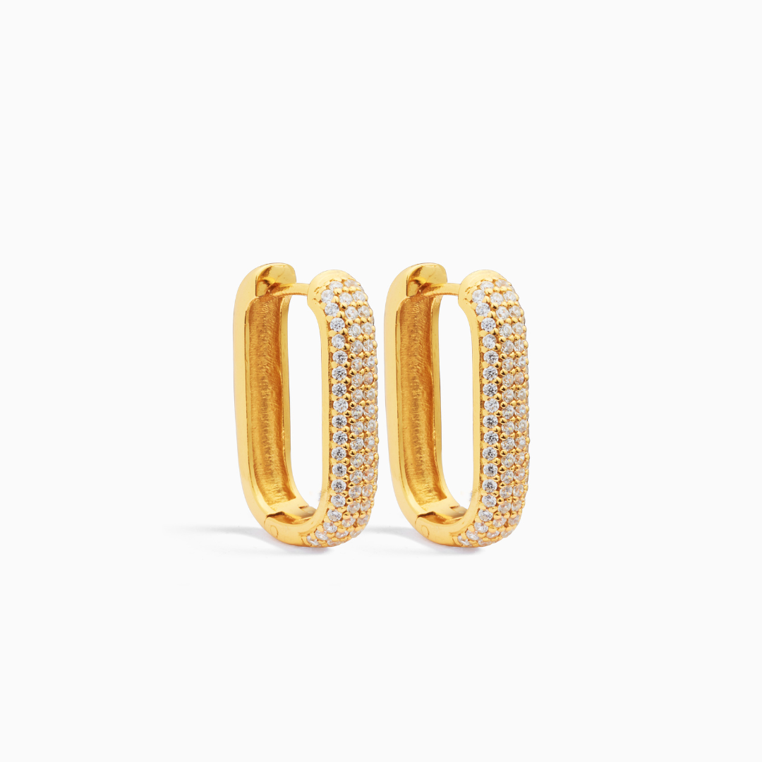 Icon Pavé Hoops