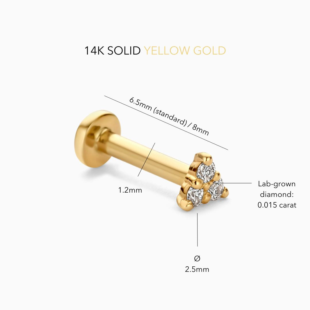 Signature Diamond Piercing Set