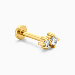 Vida Flatback Stud Earring
