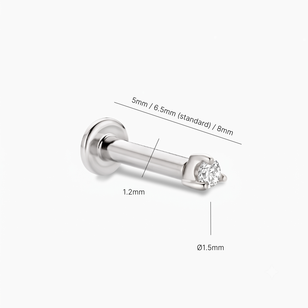 Diamond Dot 1.5 Piercing