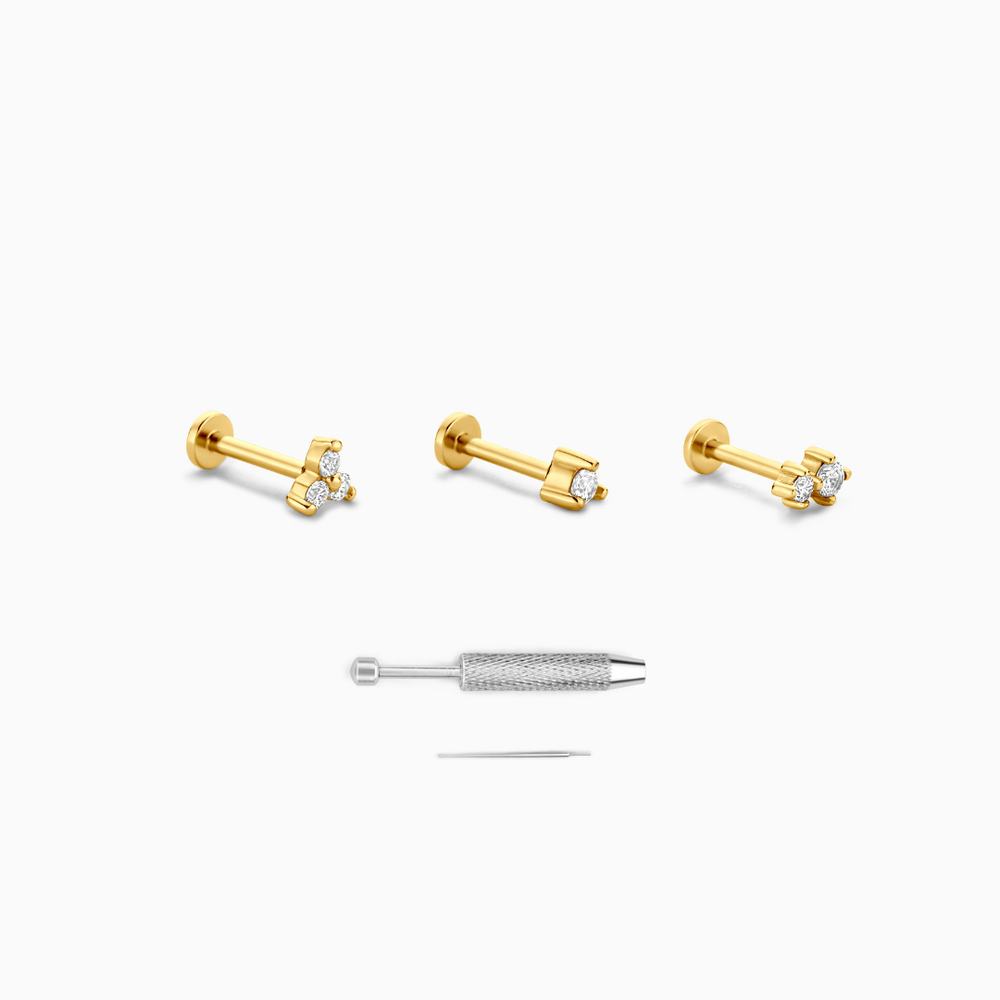 Lot de singles Flatback