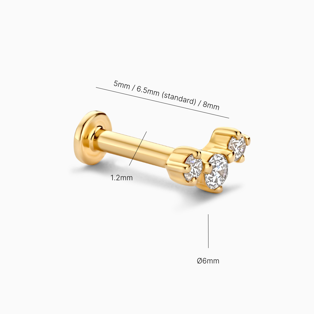 Diamond Sloane Piercing