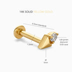 Diamond Spike Piercing