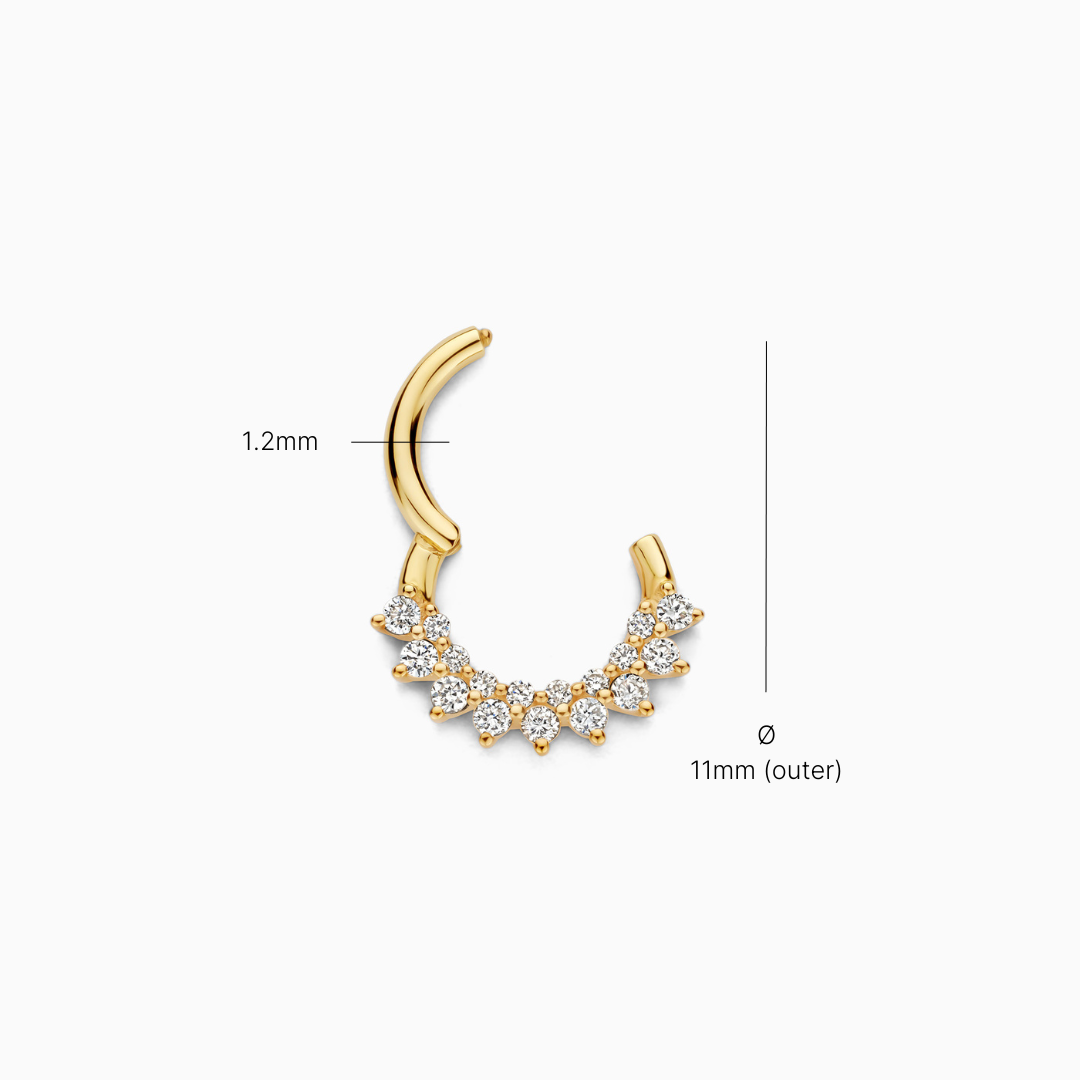Diamond Rae Daith Piercing