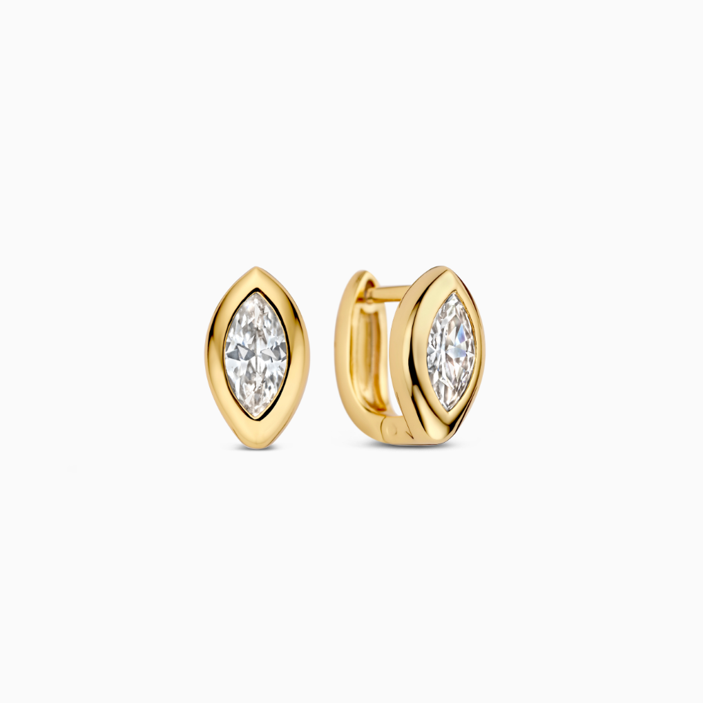 Pulse Marquise Hoops