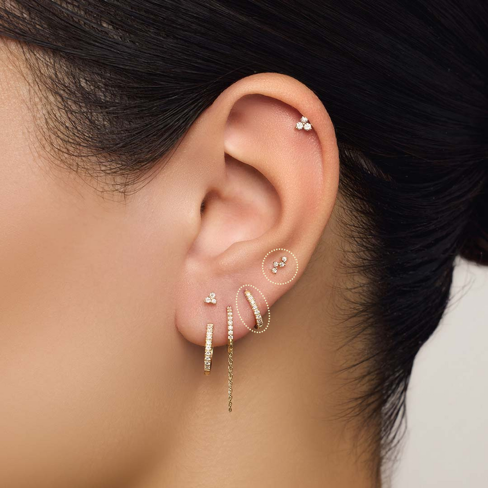 Minimal Diamond Sparkle Set