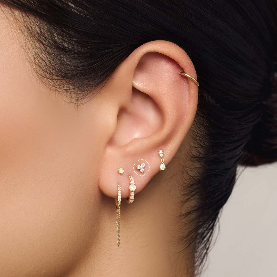 Piercing Diamante Lotus

