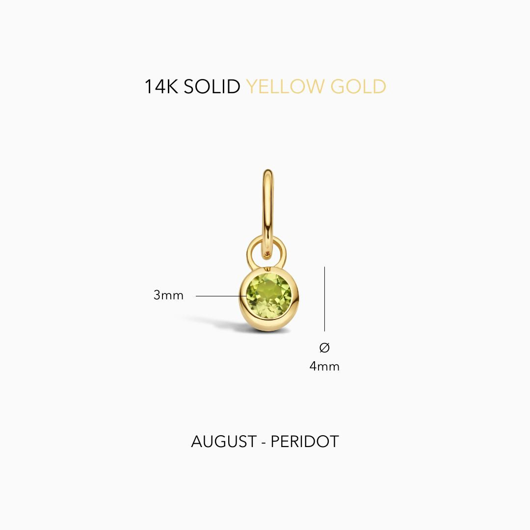 Birthstone Charm August