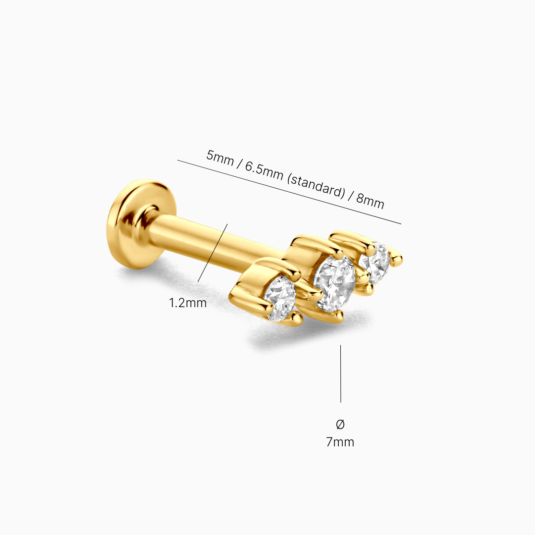 Piercing Veya Diamante