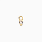 Single Round Hoop Charm