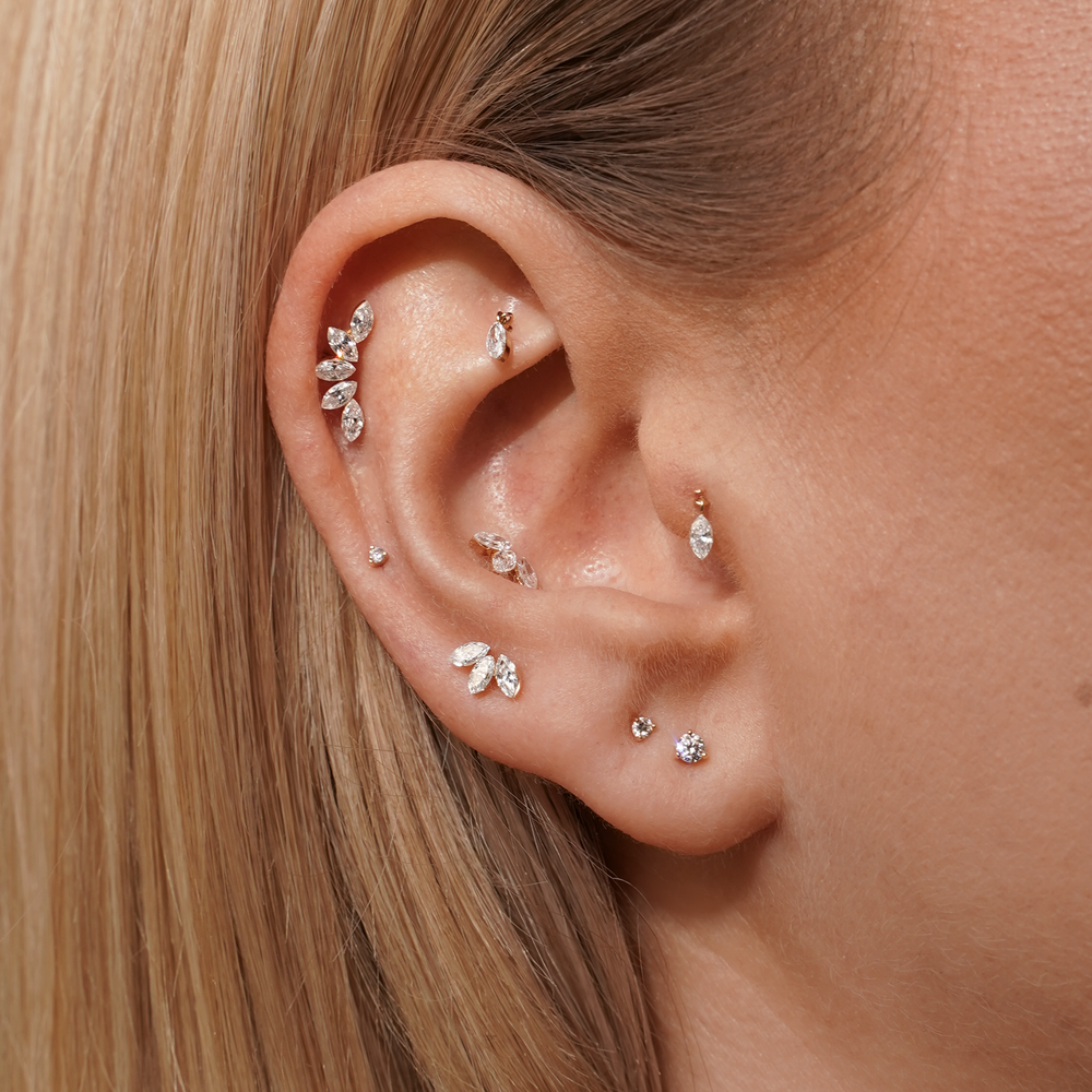 Diamond Dot 2.5 Piercing