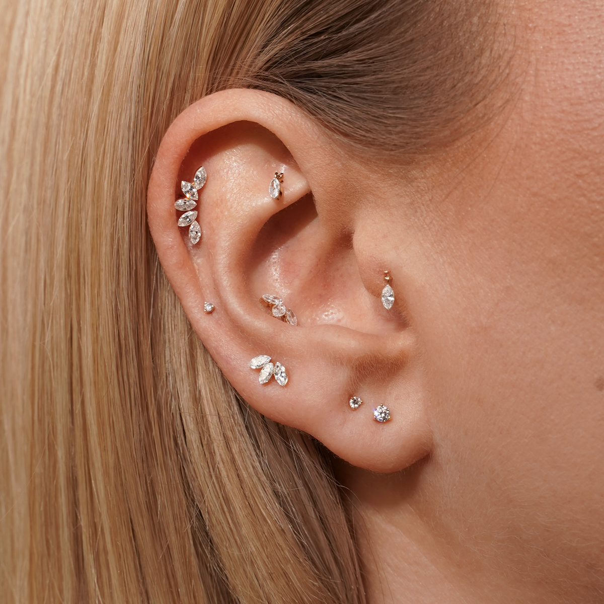 Diamond Dot 2.5 Piercing