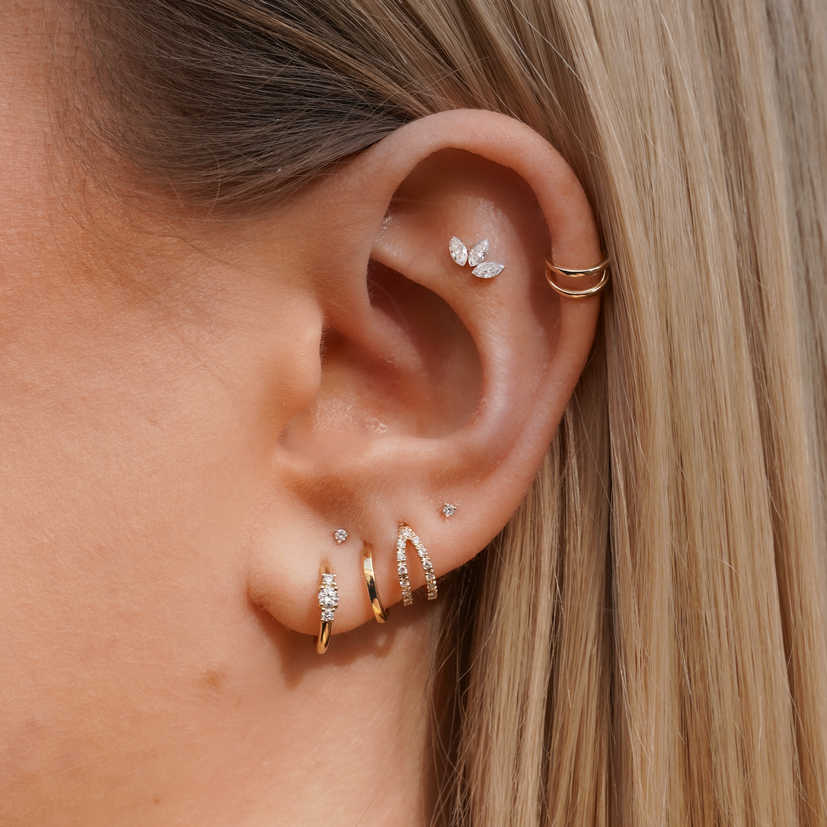 Diamond Dot 1.5 Piercing