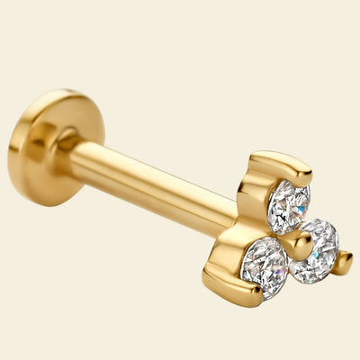 Luxe 14K gouden piercings | Oorpiercings dames – Eline Rosina