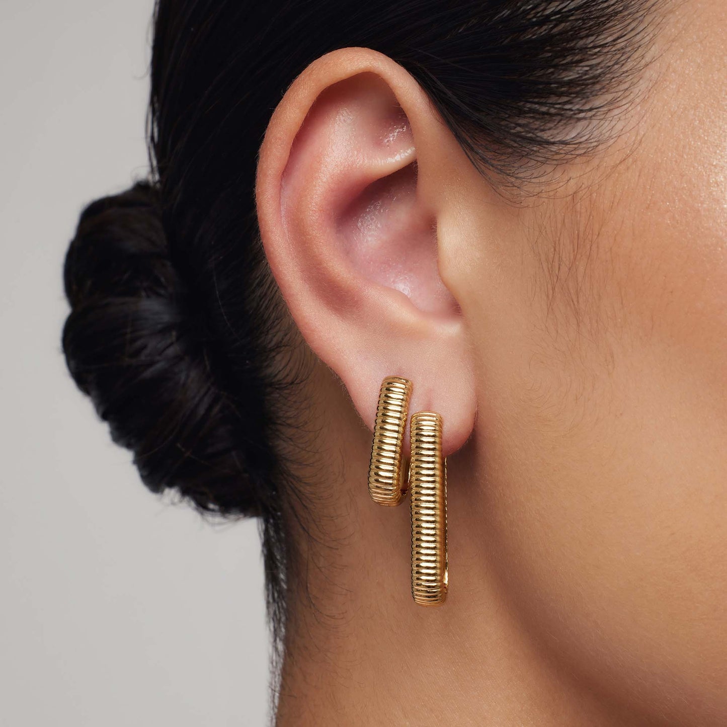 Ribbed Icon Hoops
