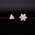 Set di piercing con diamanti
