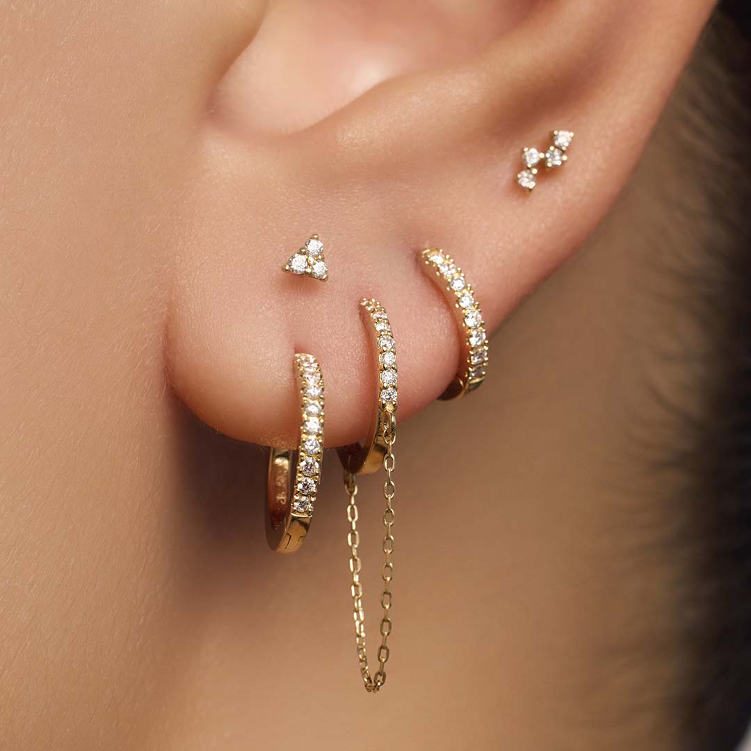 Minimal Diamond Sparkle Set