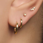 Opal & Diamond Piercing Set