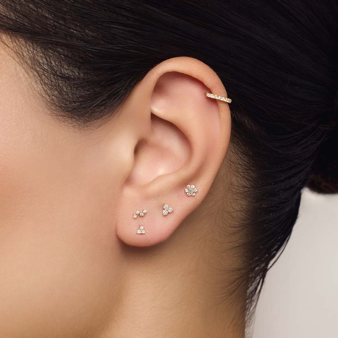 Signature Diamond Piercing Set
