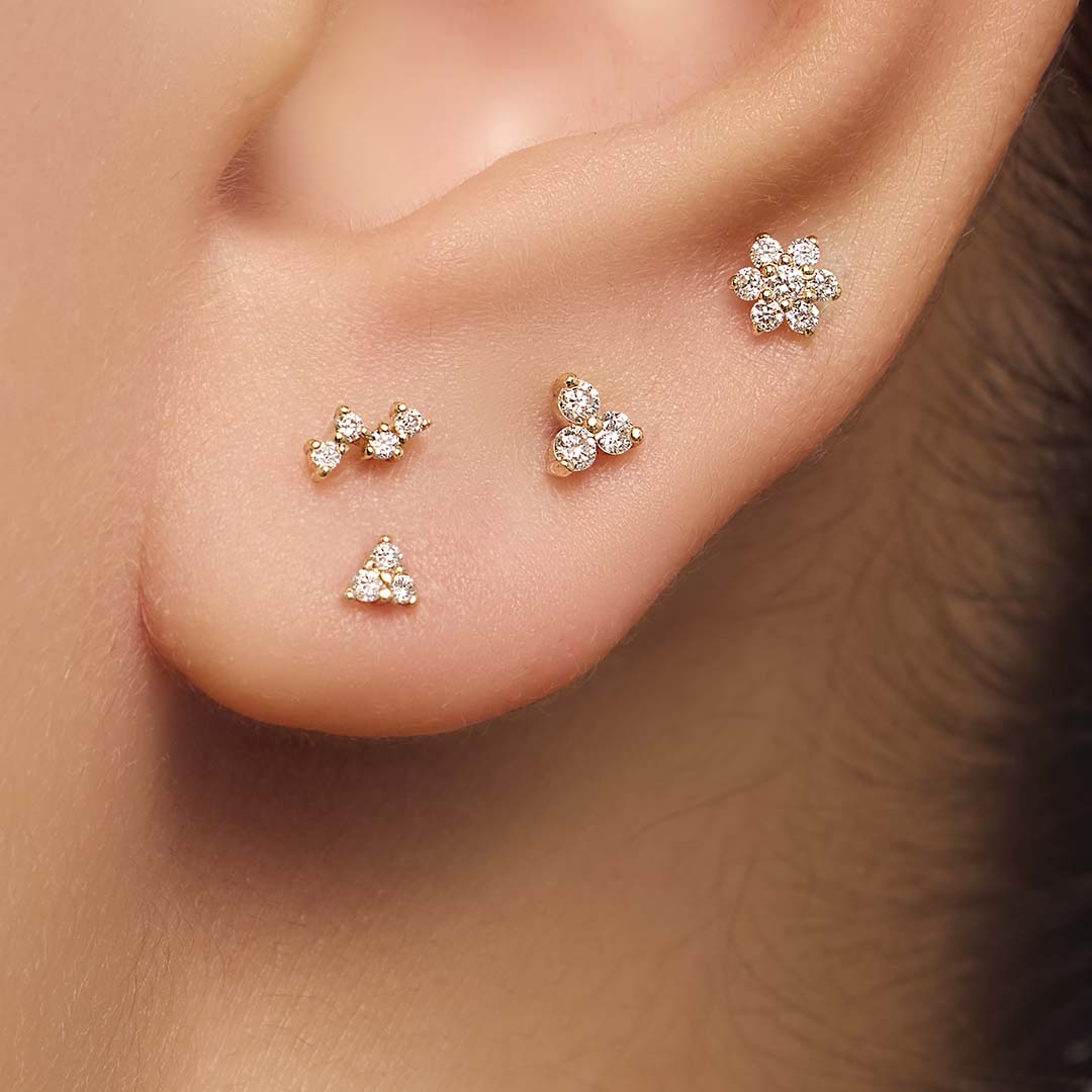 Signature Diamond Piercing Set