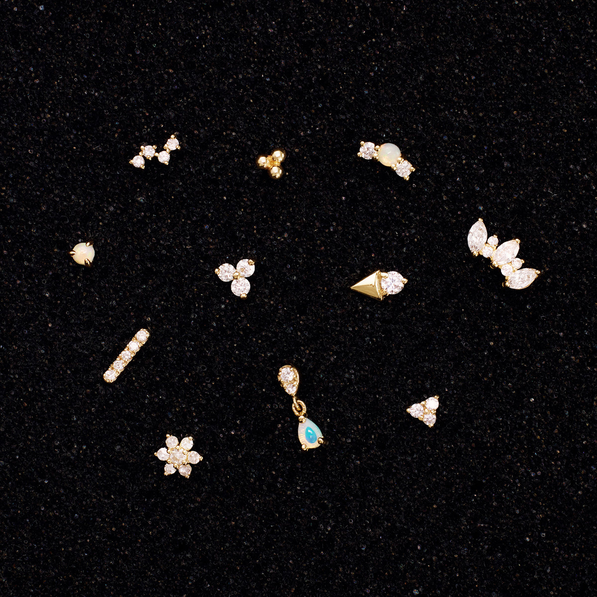 Piercing con Spike di Diamanti
