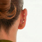 Flower Piercing Post