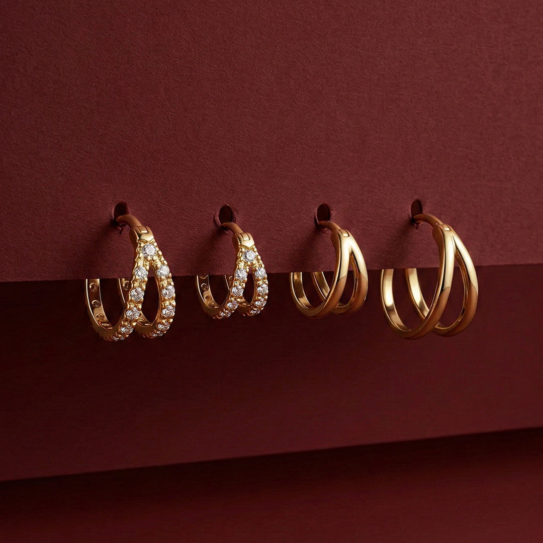 Diamond Sutton Cartilage Hoop (10mm)