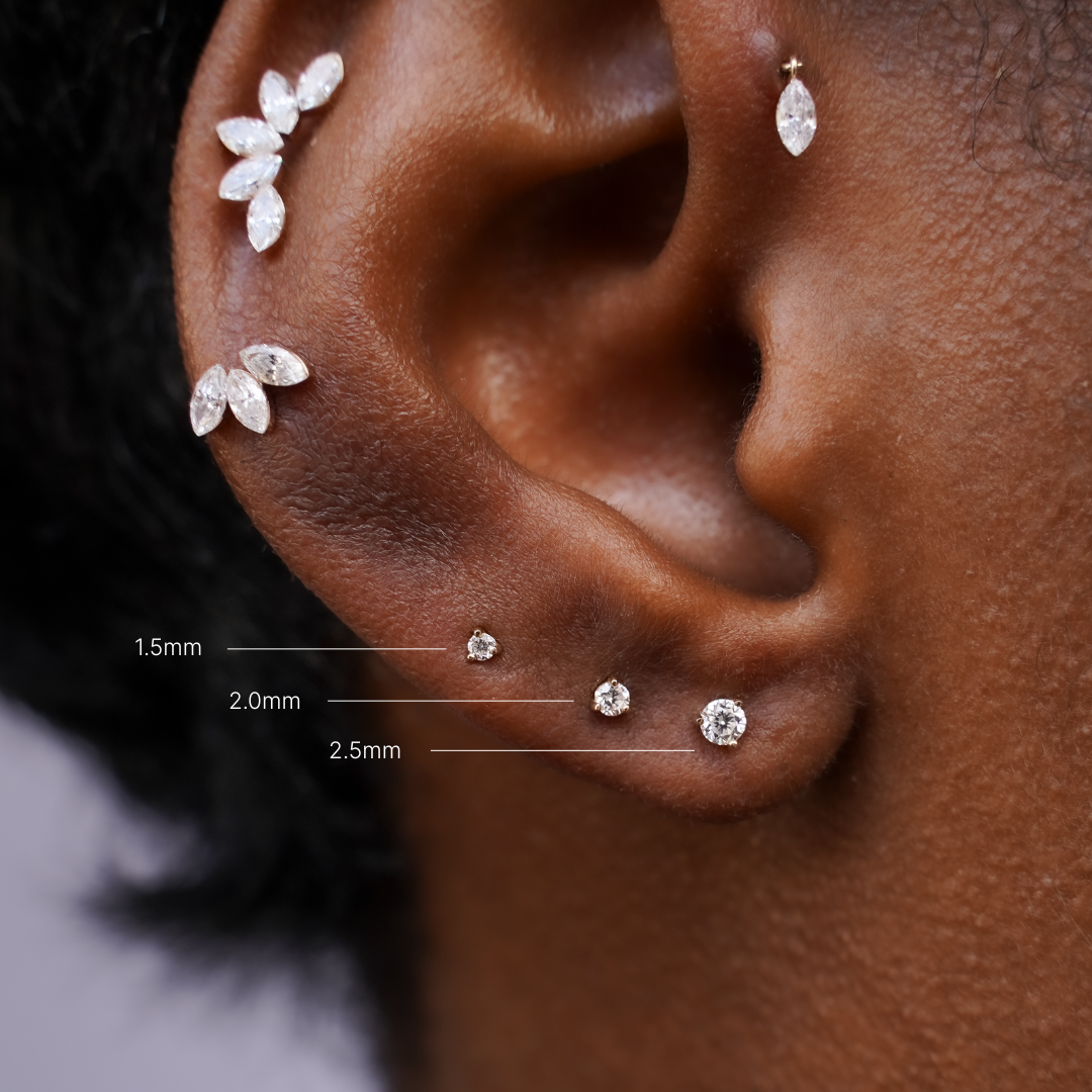 Diamond Dot 1.5 Piercing