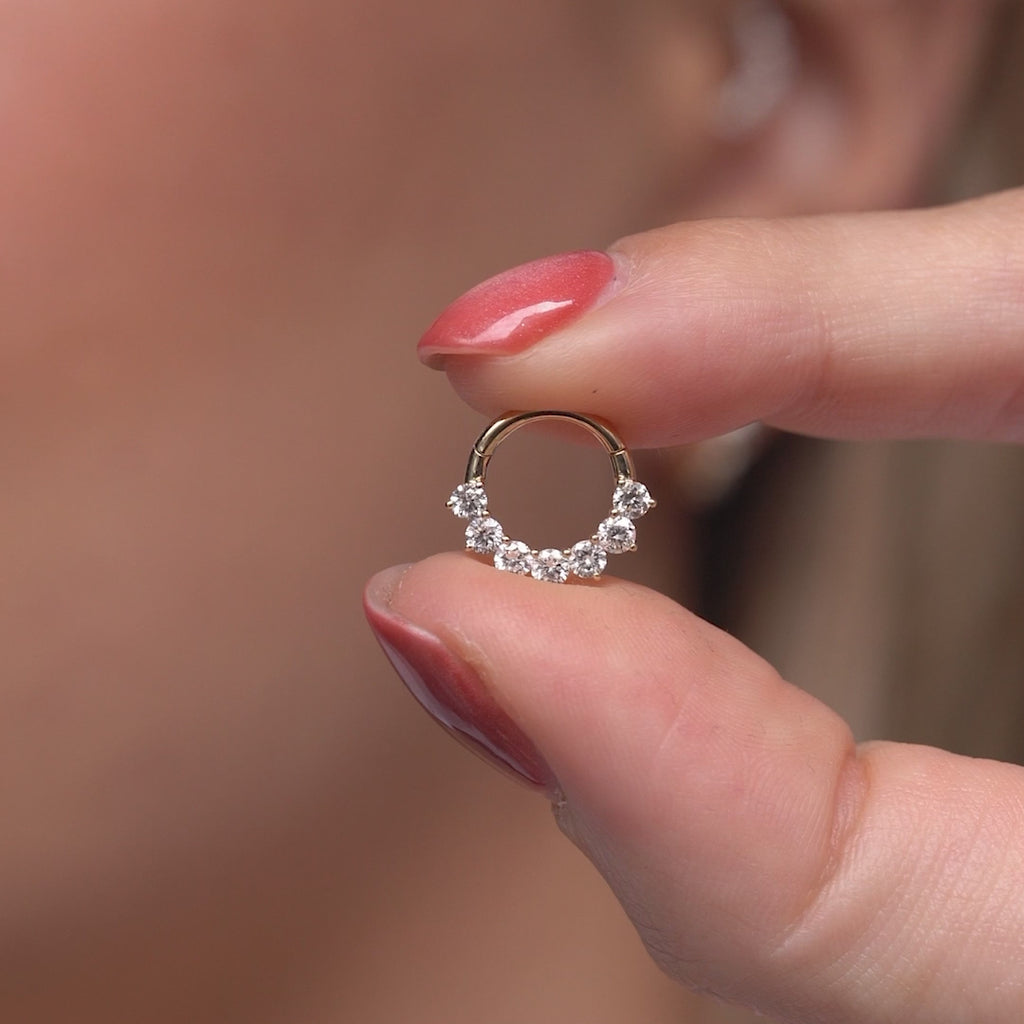 Diamond Luma Daith Piercing